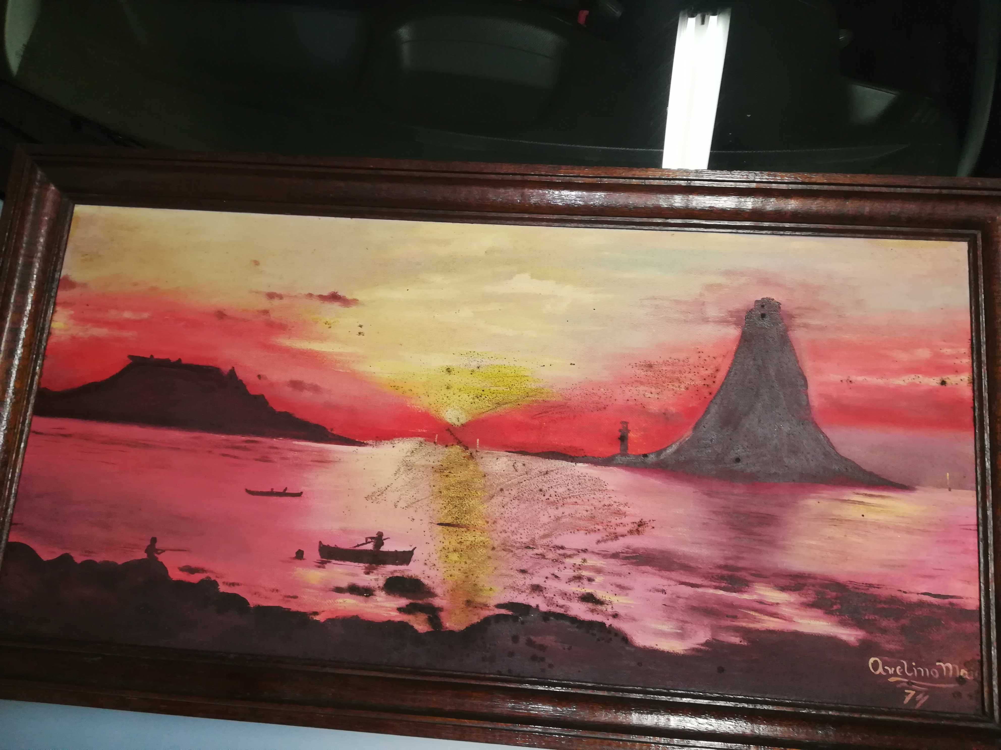 Quadro Avelino maia antigo