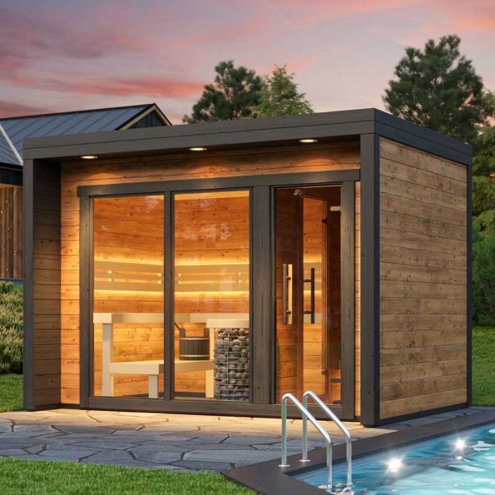 Sauna, sauna ogrodowa , konstrukcje z drewna