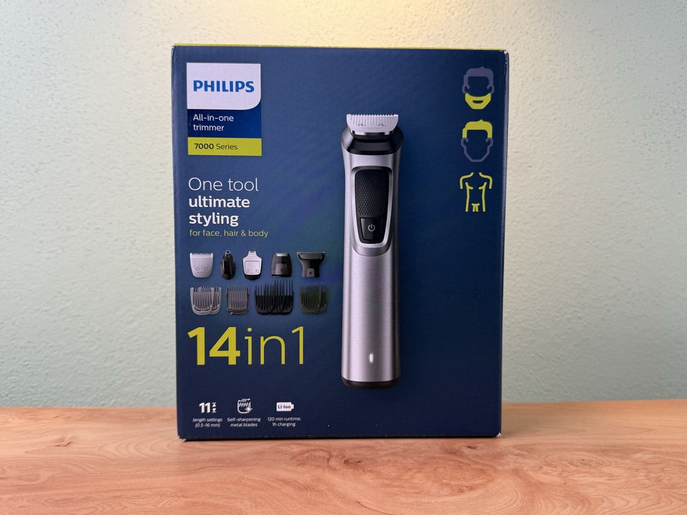 Aparador Máquina Barbear Philips 7000 **nova**