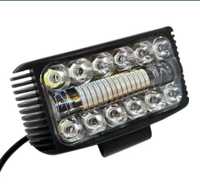 Фара Led балка 10-85V 30W 11*5,5*5см 48LED Синій Білий колір