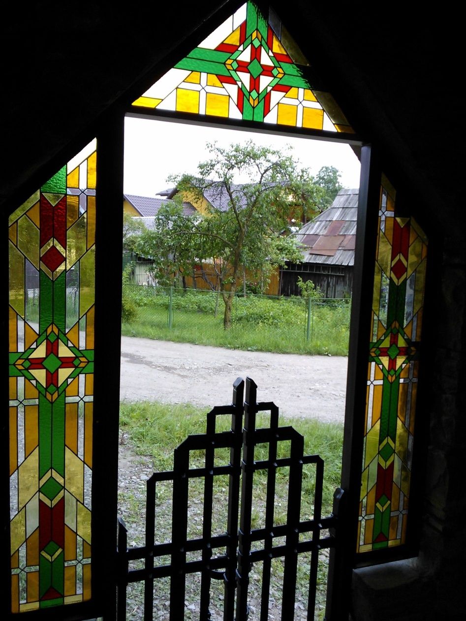 Вітраж Тіффані в інтер'єр