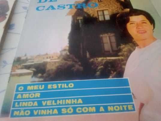 Singles de vinil - Fadista Ada de Castro e Fados de Coimbra - Antigos