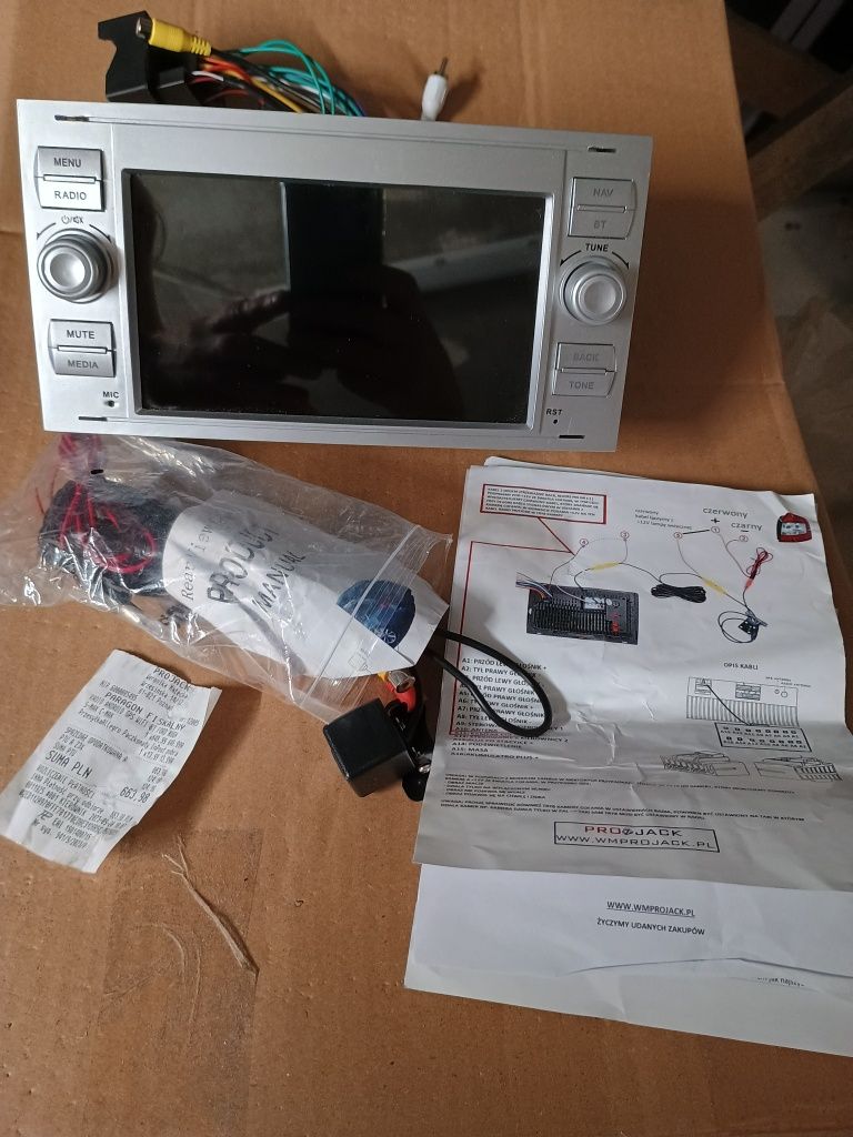 Radio Android GPS WIFI,kamera cofania
