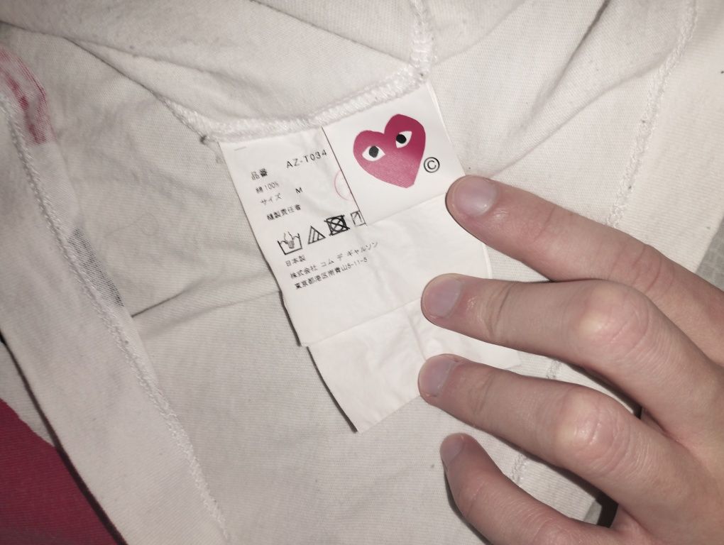Футболка Comme des Garçons PLAY (M)