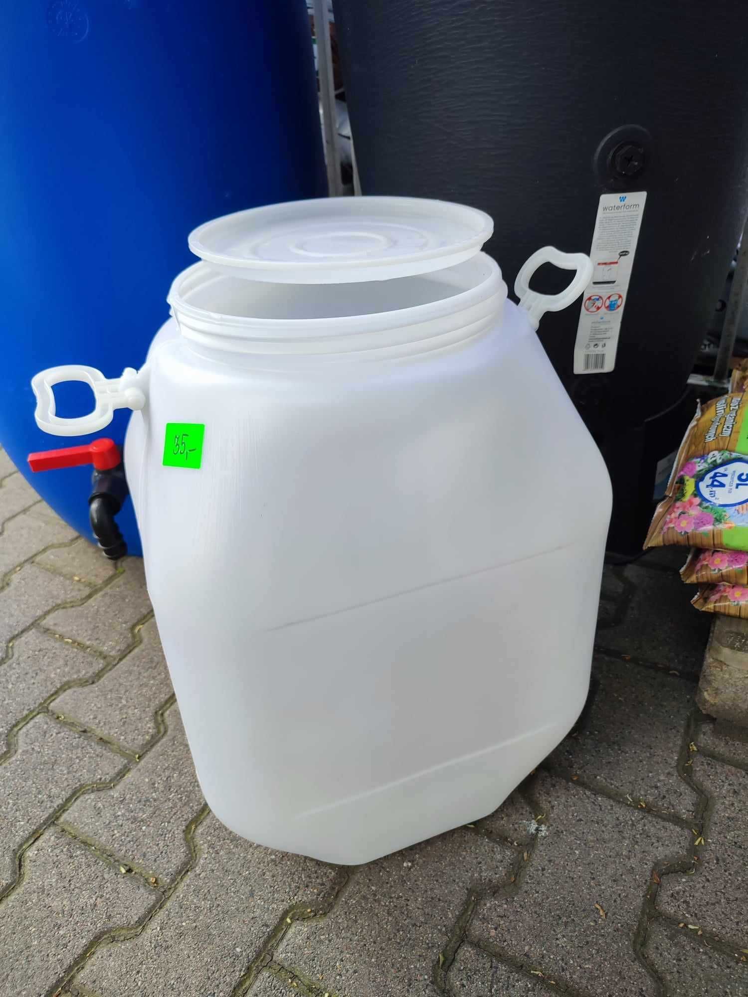 Beczka 50l plastikowa