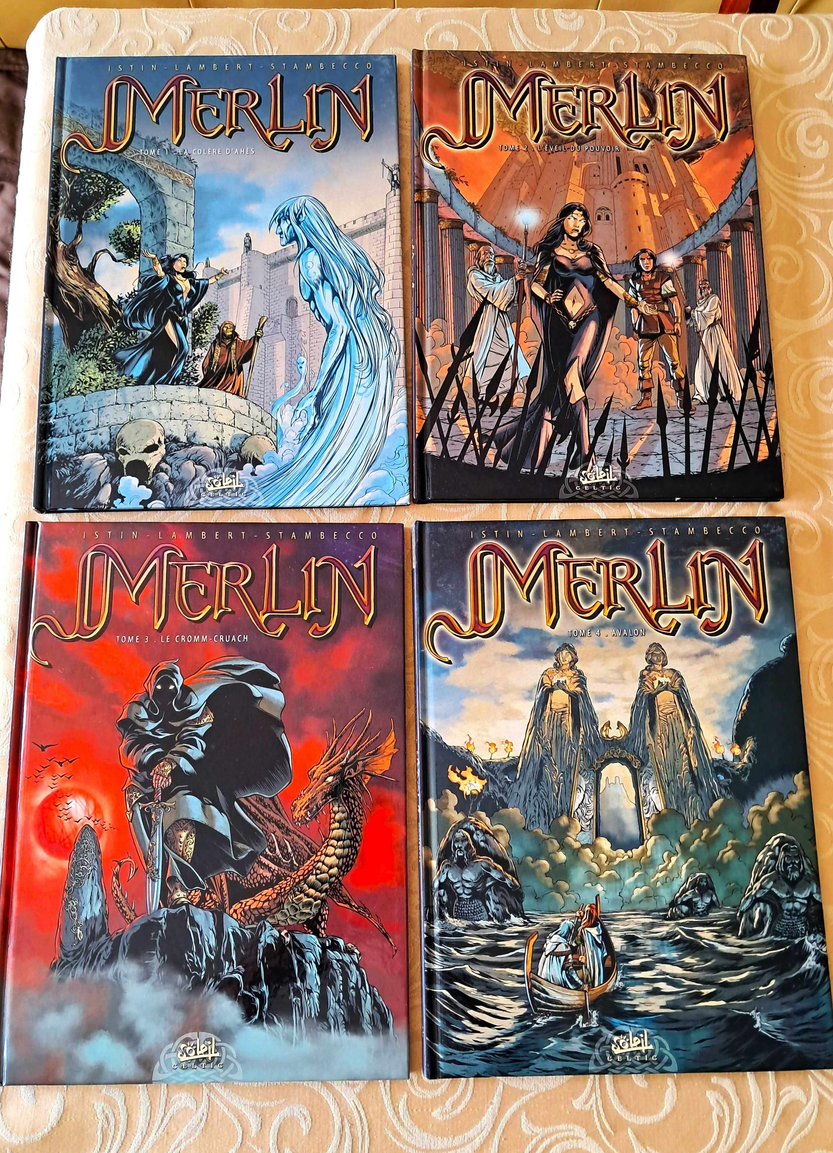 BD – Istin/Lambert, Demare, Goux & Vukić – Universo Merlin (francês)