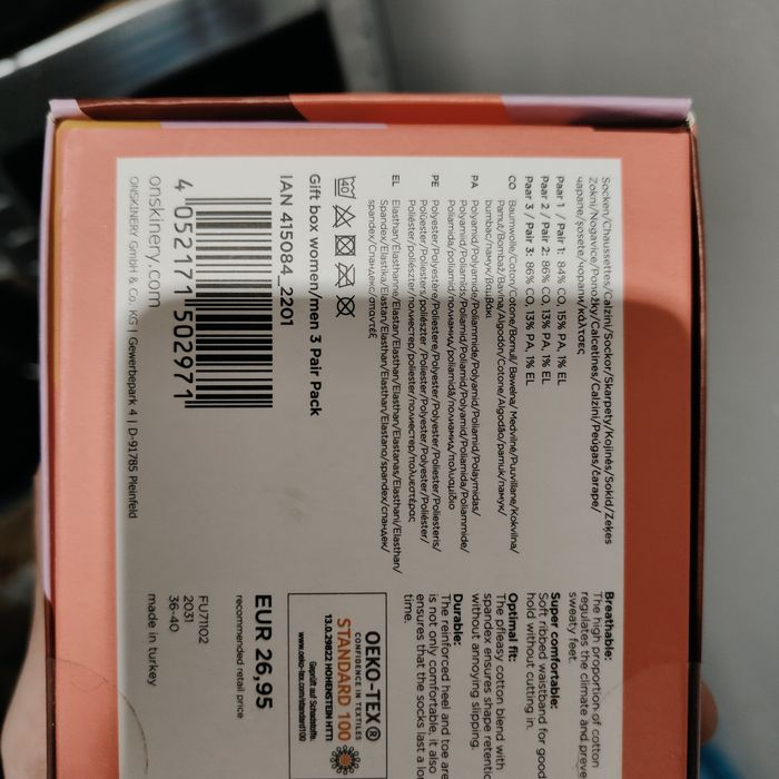 Markowe skarpetki 36-40