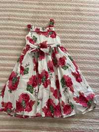 Vestido para menina de 6/7 anos