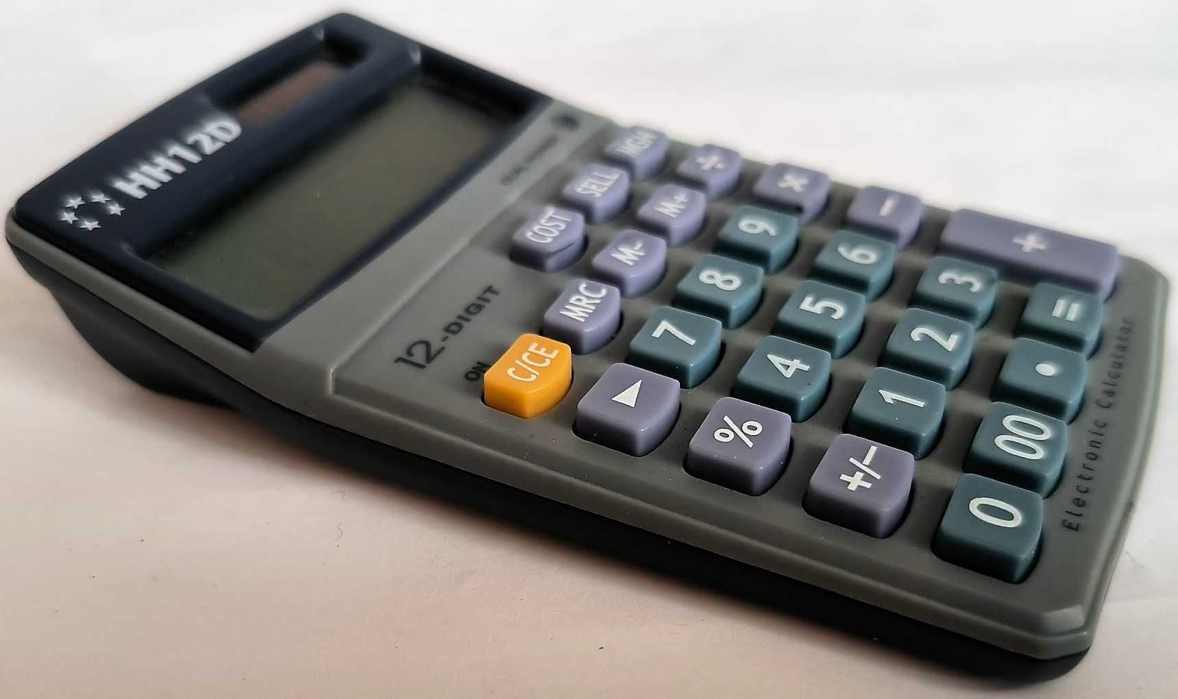Kalkulator kieszonkowy dwunastocyfrowy HH12D