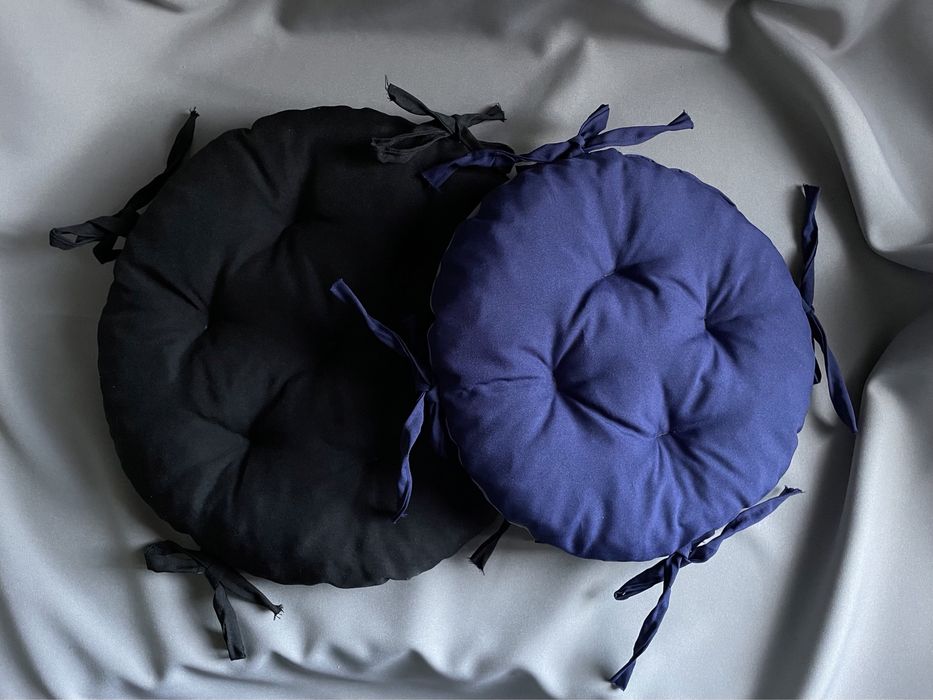 Подушечки на стілець у школу, садочок, крісло, табурет, зі зав’язками.