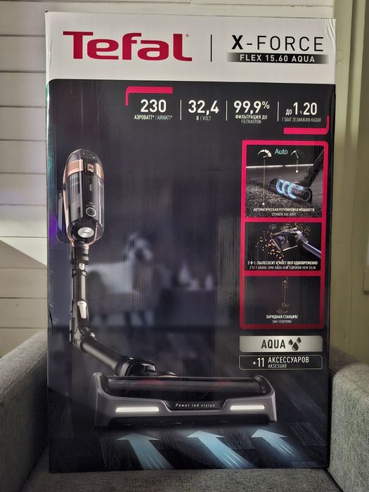 Odkurzacz tefal xforce flex 15.60
