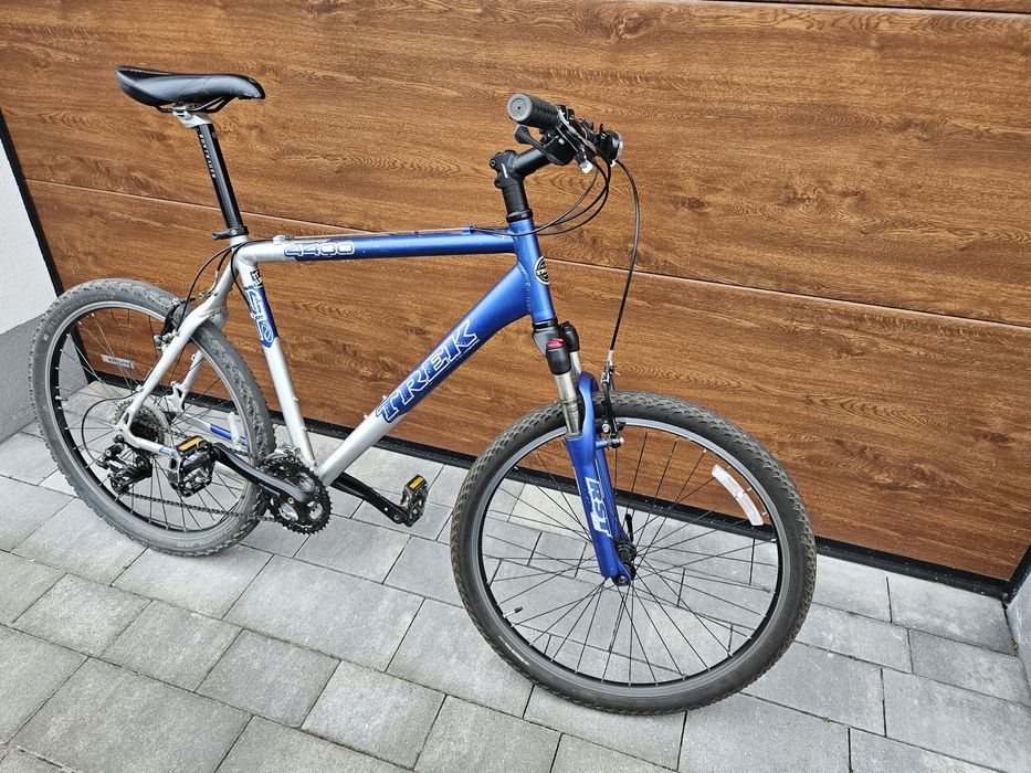 Rower MTB Trek 4400 srebrno-niebieski