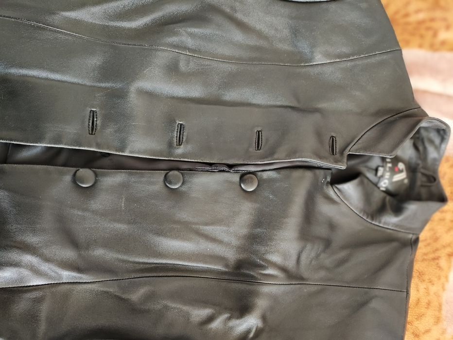 Пиджак куртка  жакет женский натуральная кожа