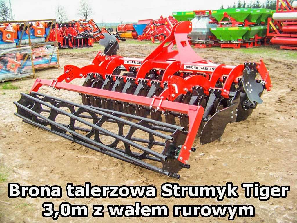 Nowy agregat talerzowy brona uprawowy HYDROPAK 2.5m  3m RATY METANGA