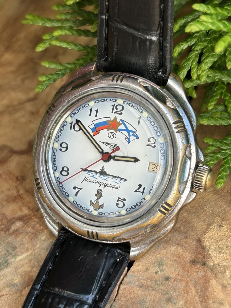 Stary radziecki zegarek Wostok Komandirskije