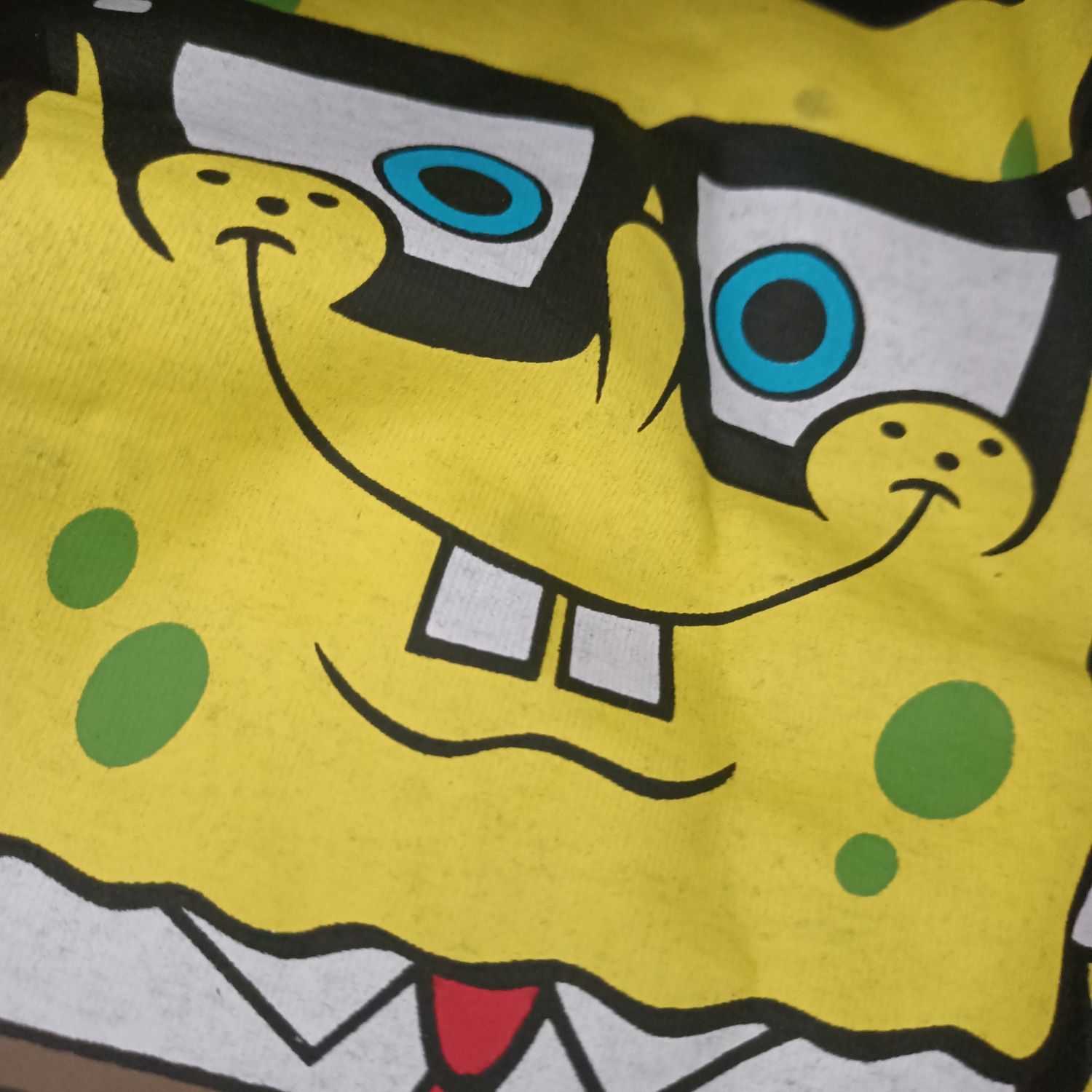 Koszulka czarna 158 SpongeBob chłopiec t shirt jak nowa