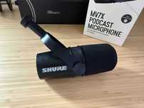 Mikrofon Shure MV7X + kabel XLR 3M SSQ XX3 PRO + faktura VAT