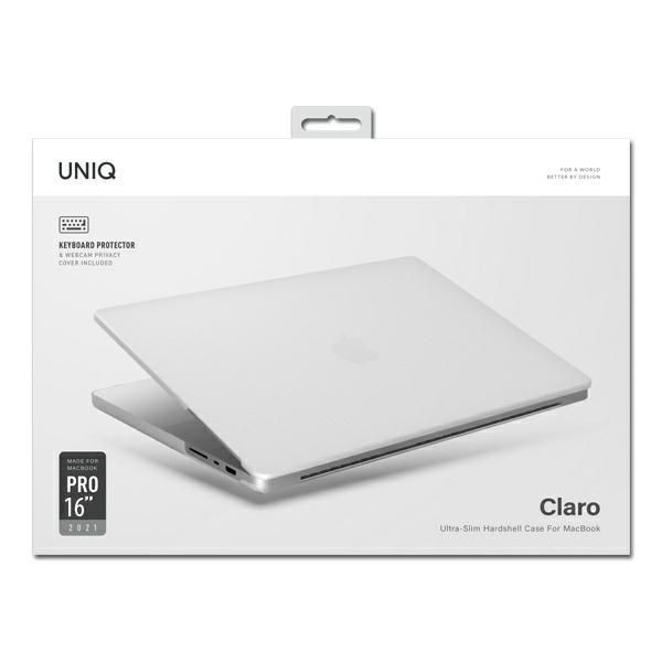 Etui UNIQ CLARO do MacBook Pro 16" (2021/2023) - Przezroczyste Matowe