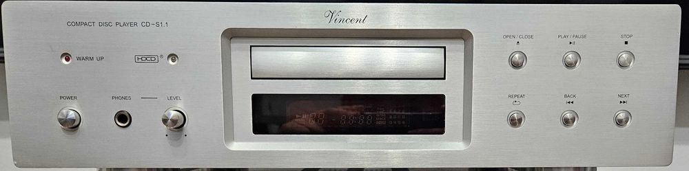 Vincent CD-S1.1 (CDS1.1) Odtwarzacz płyt CD / HDCD