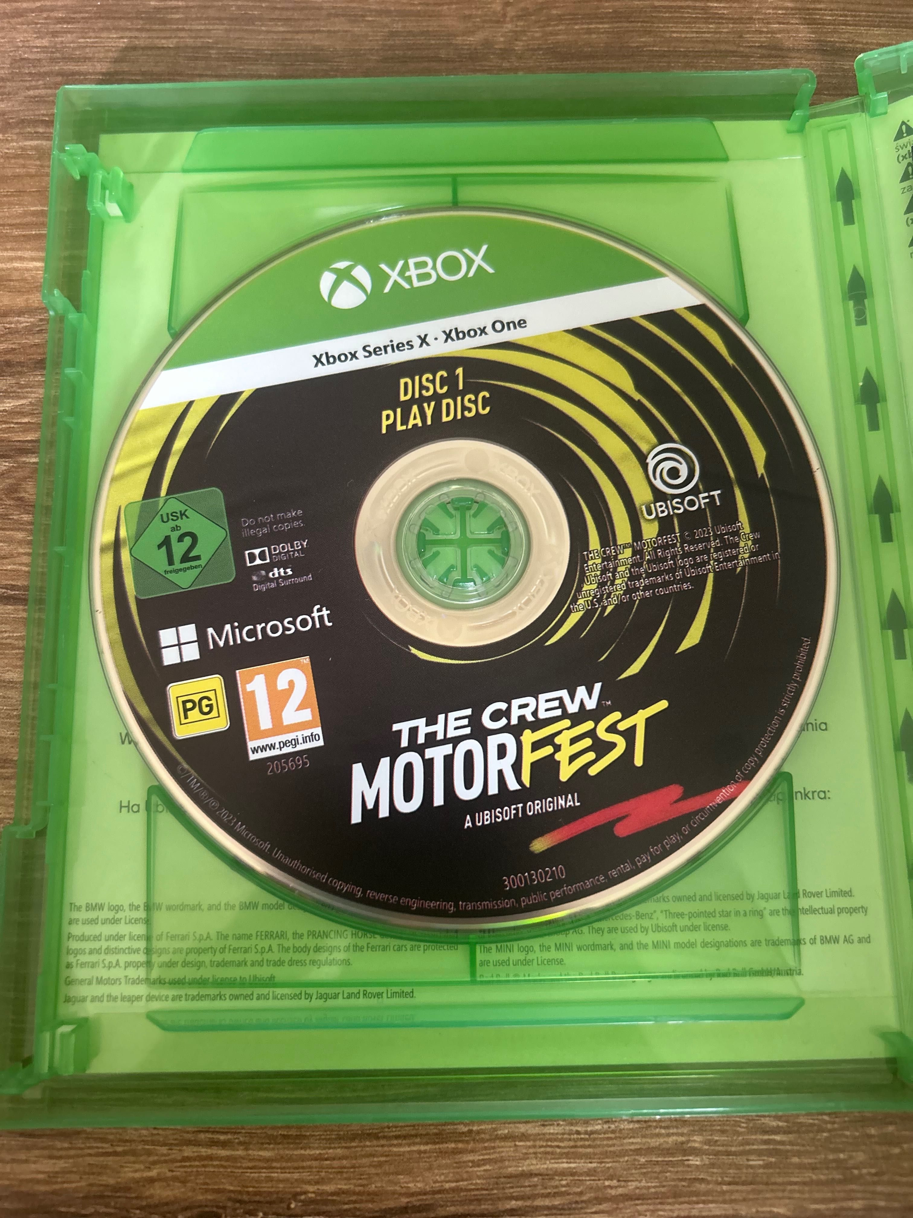 Gra Xbox one X The crue Motorfest Nowa