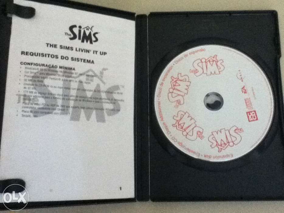 Pc cd-rom jogos the sims livin´it up expansion pack