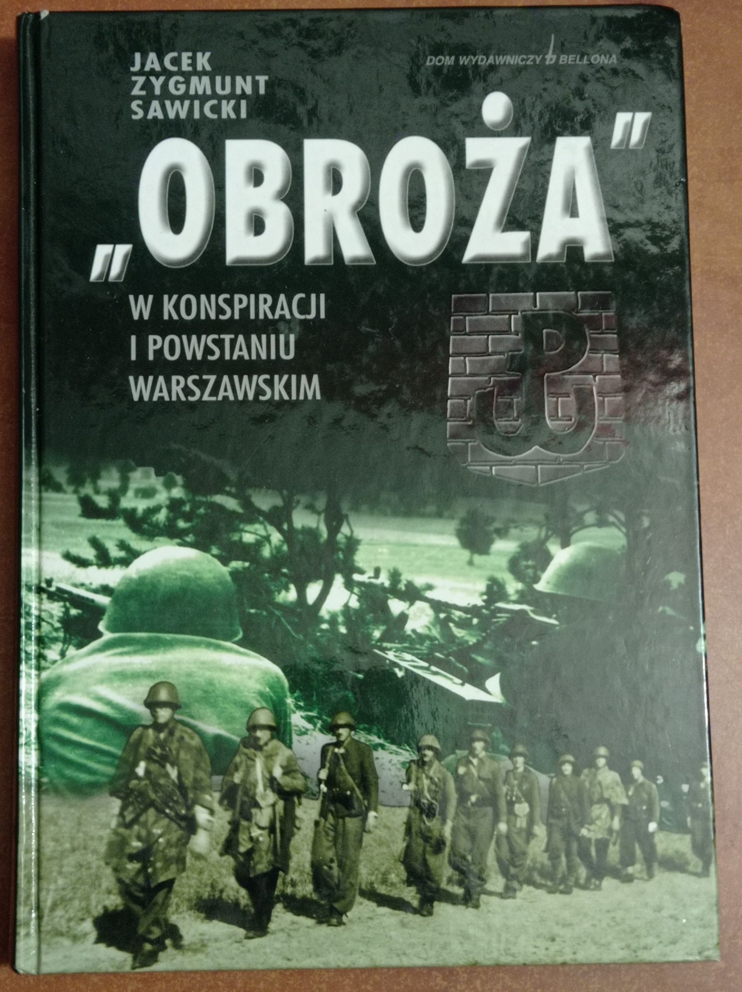 8 książek Obroża w konspiracji i Powstaniu Warszawskim AK Biez wodki