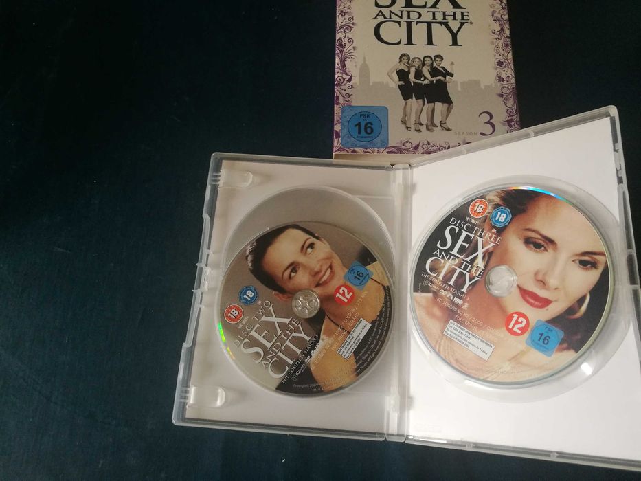 SEX AND THE CITY - SERIE 3	3XDVD (legendagem em Português)