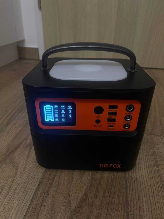 НОВА В НАЯВНОСТІ Зарядна станція Tig Fox T500 ЄМНІСТЬ 540ВТ/ГОД.