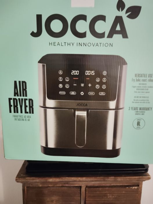 Fritadeira JOCCA,sem óleo,nova na caixa,por oferta de outra igual