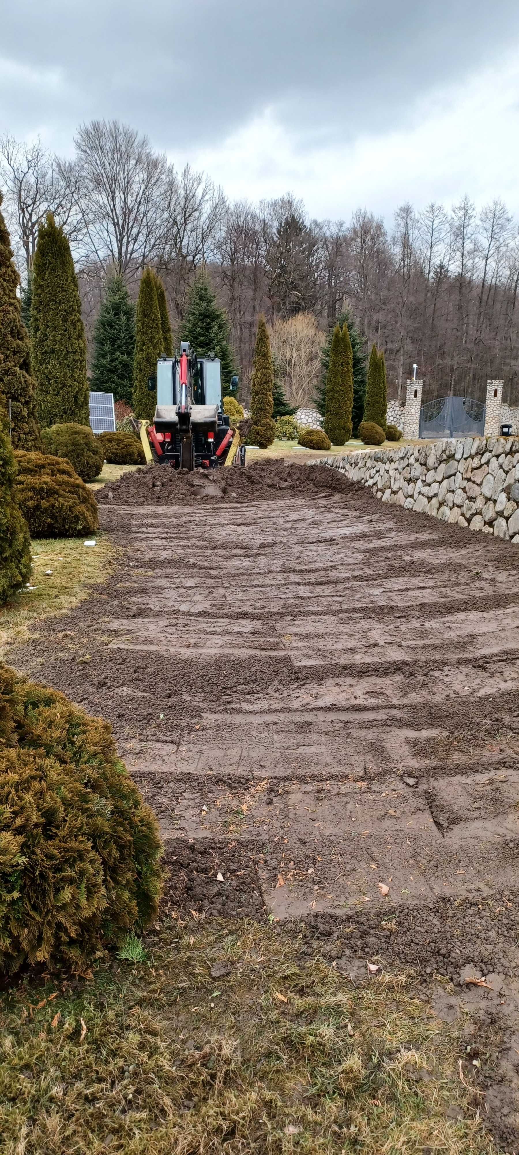 Usługi budowlane, drenaże, rozbiórki, roboty ziemne