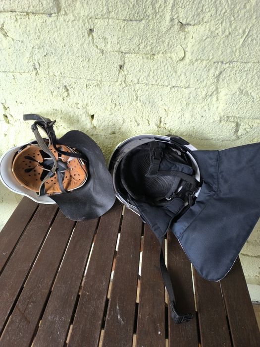 Hełmy strażackie, pasy