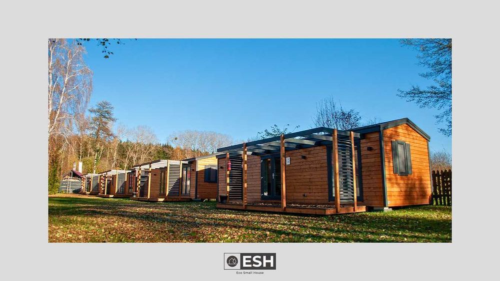 Eco Small House - Dom mobilny / modułowy całoroczny pod klucz, 35m2