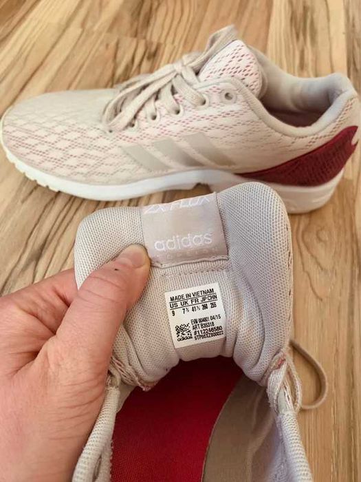 Adidas damskie zx flux torsion 41 beżowe bordowe oryginalne