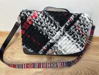 O bag torebka cały zestaw: body, organizer, klapa, pasek, zaczepy