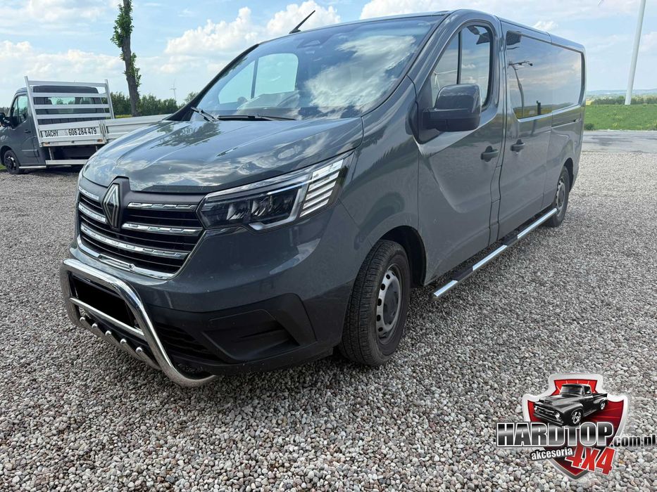 Orurowanie Renault Master Kły Baranek niskie Grill Chrom