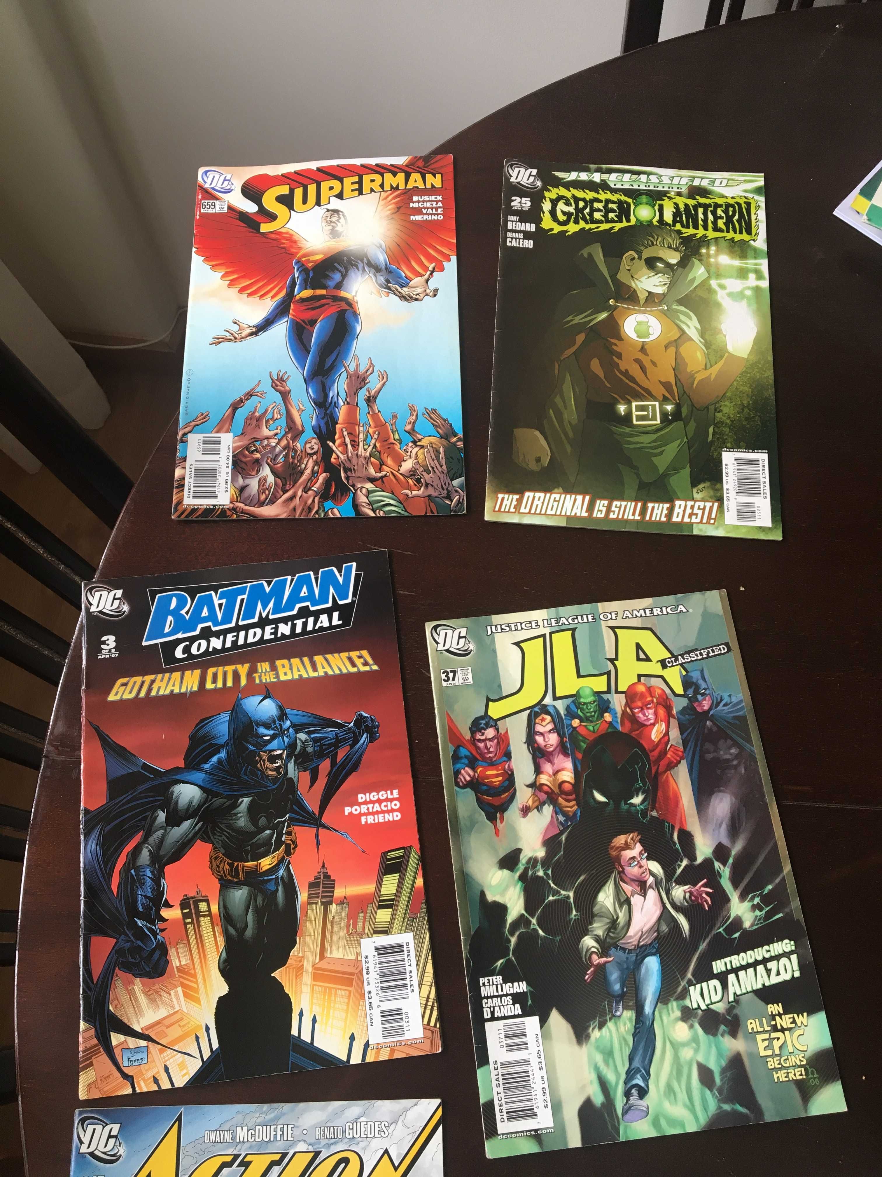 DC COMICS - Batman, Superman, Green Latern, JLA