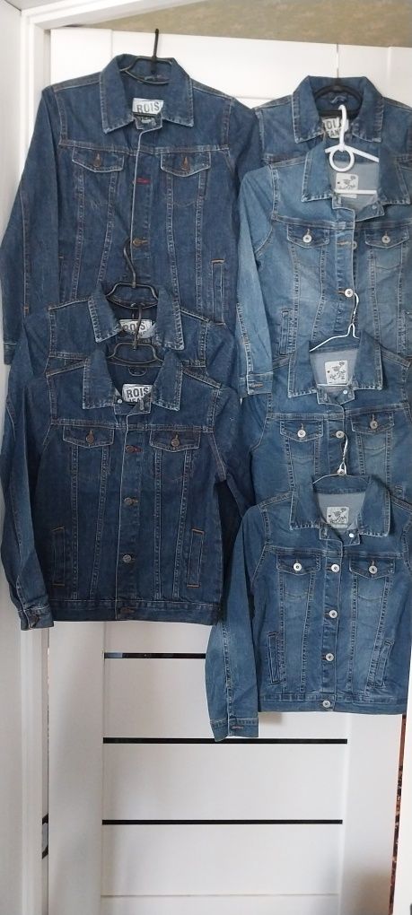 Розпродаж дитячих джинсових курточок повністю нових