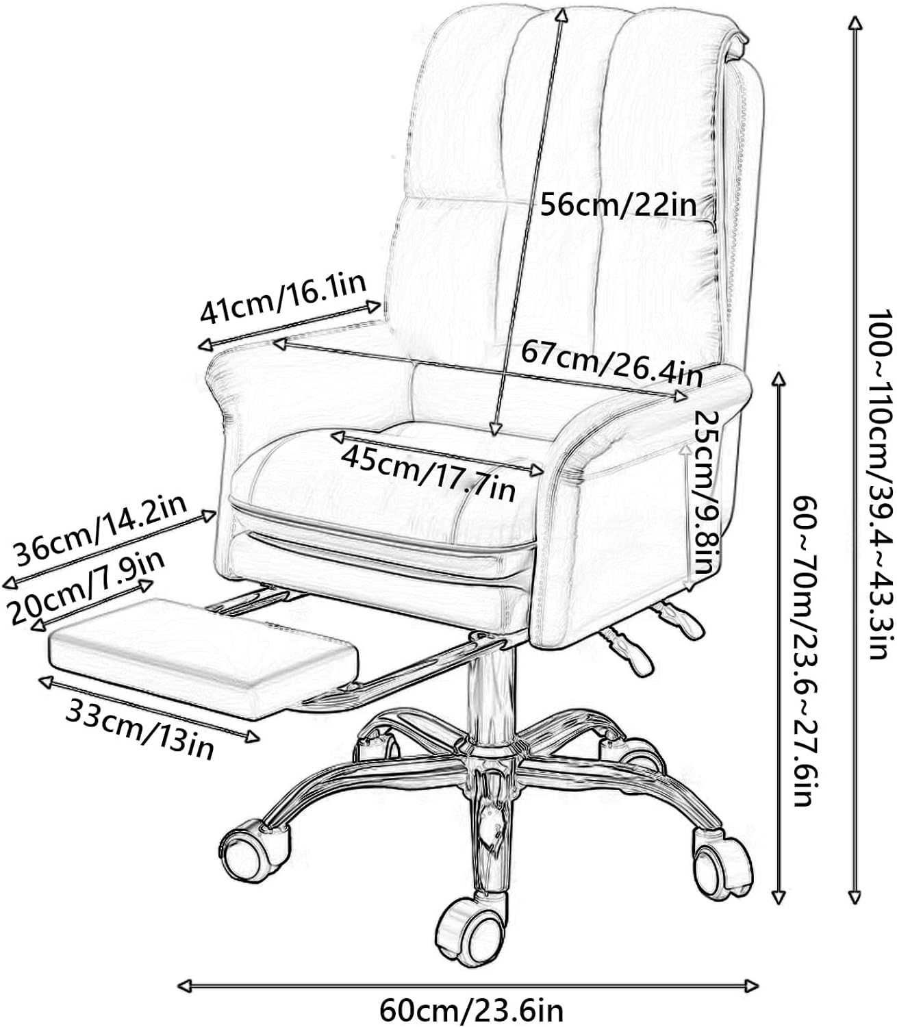 Cadeira de Escritório Comfort