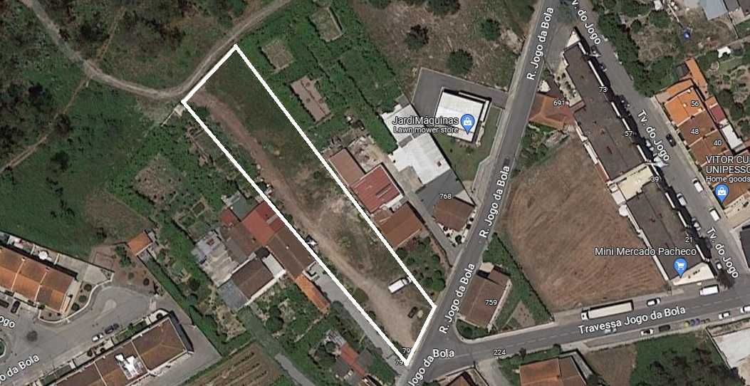 Terreno construção a 1,6KM do Centro de Lousada (2 artigos) 2200m2