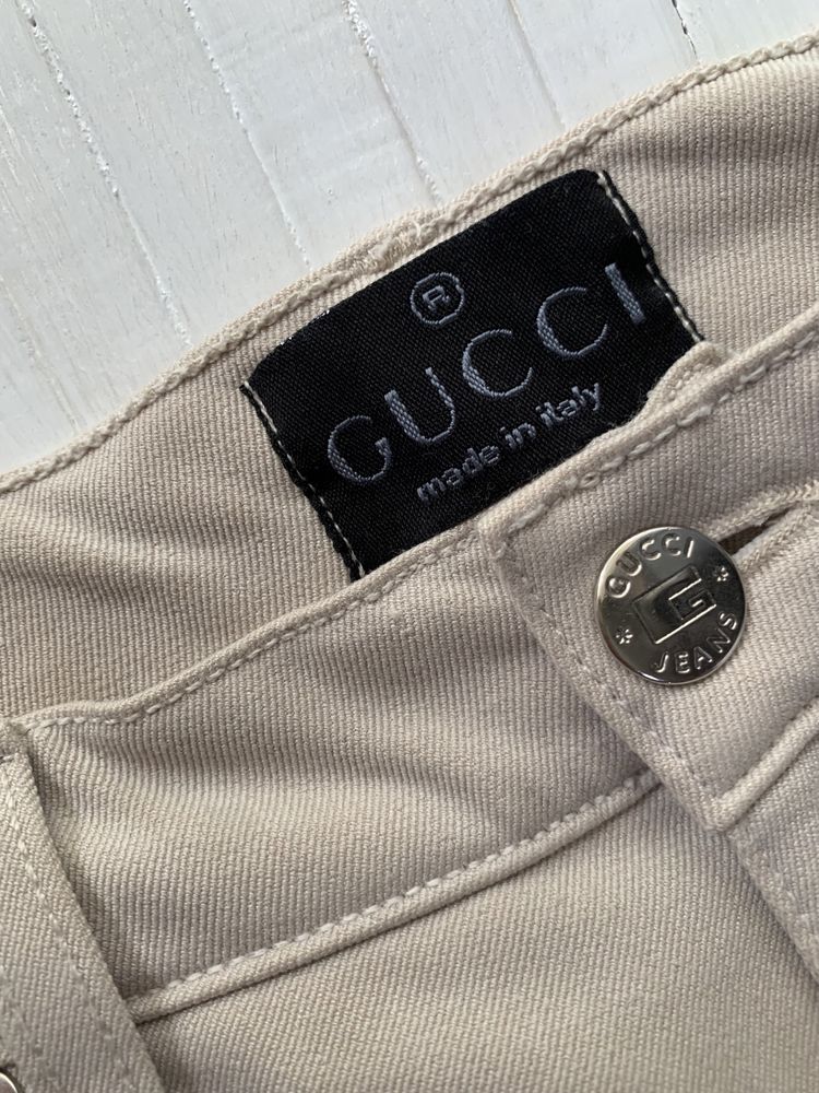 Брюки Gucci штани джинси оригінал котон
