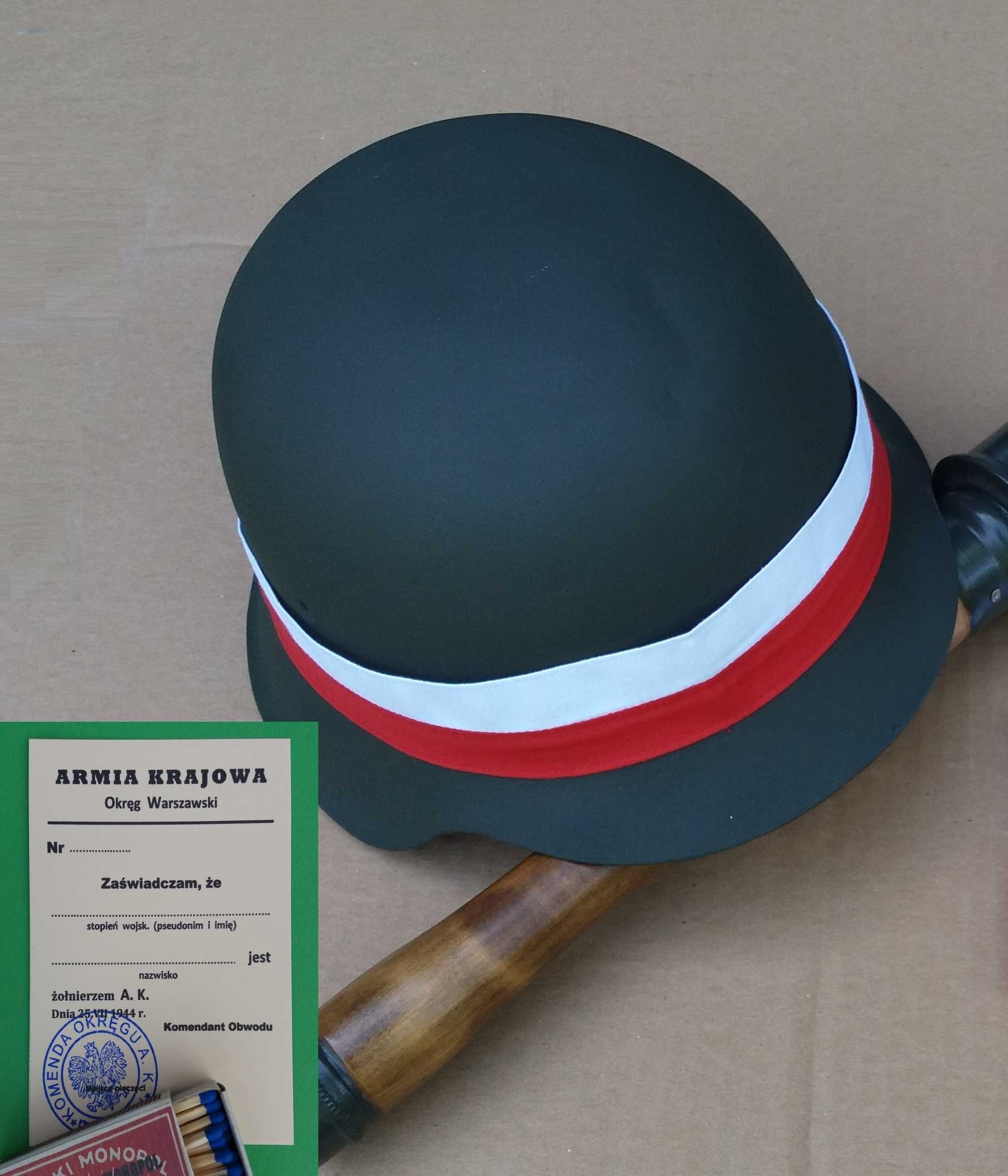 Hełm niemiecki M42 RAL 6006 mat