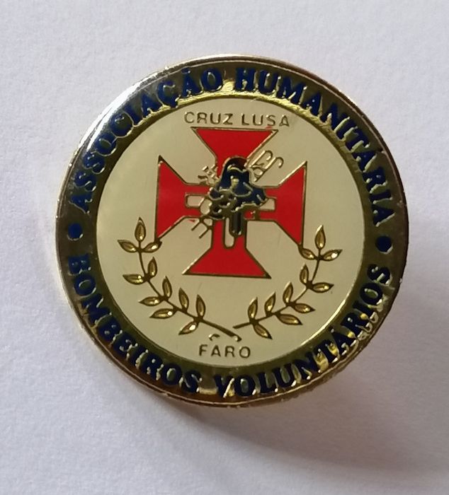 Pin da Associação Humanitária Bombeiros Voluntários de Faro