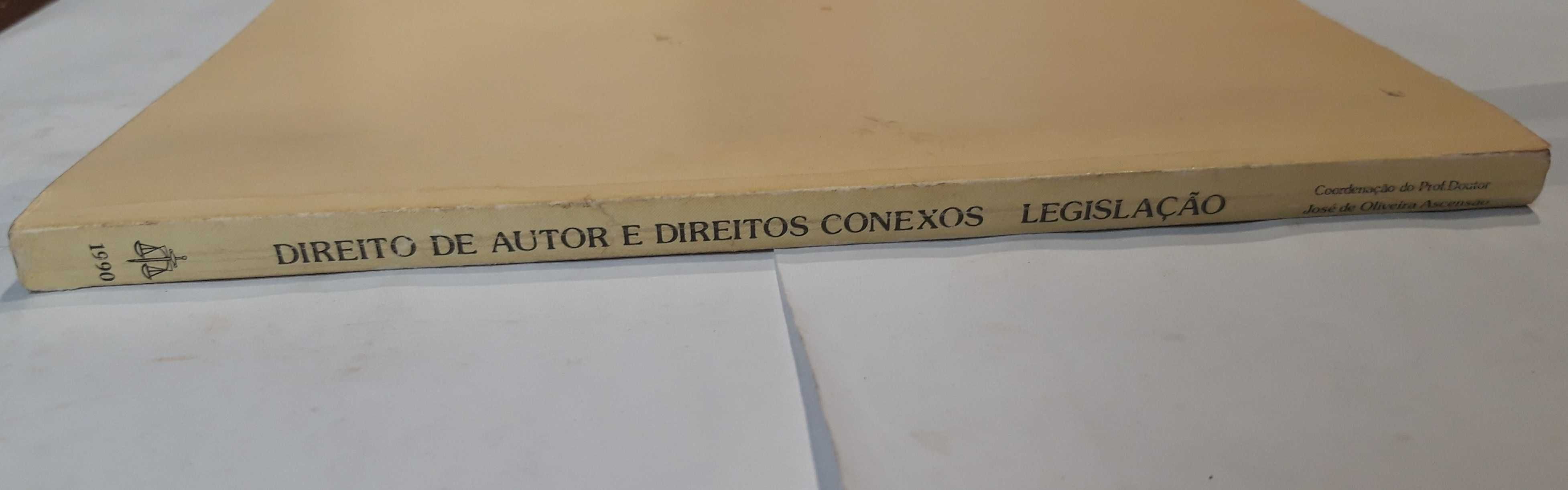 E1 - Livro - Direito de Autor e Direitos Conexos Legislação