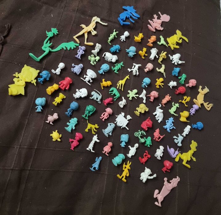 Figurinhas Monocromaticas, anos 60