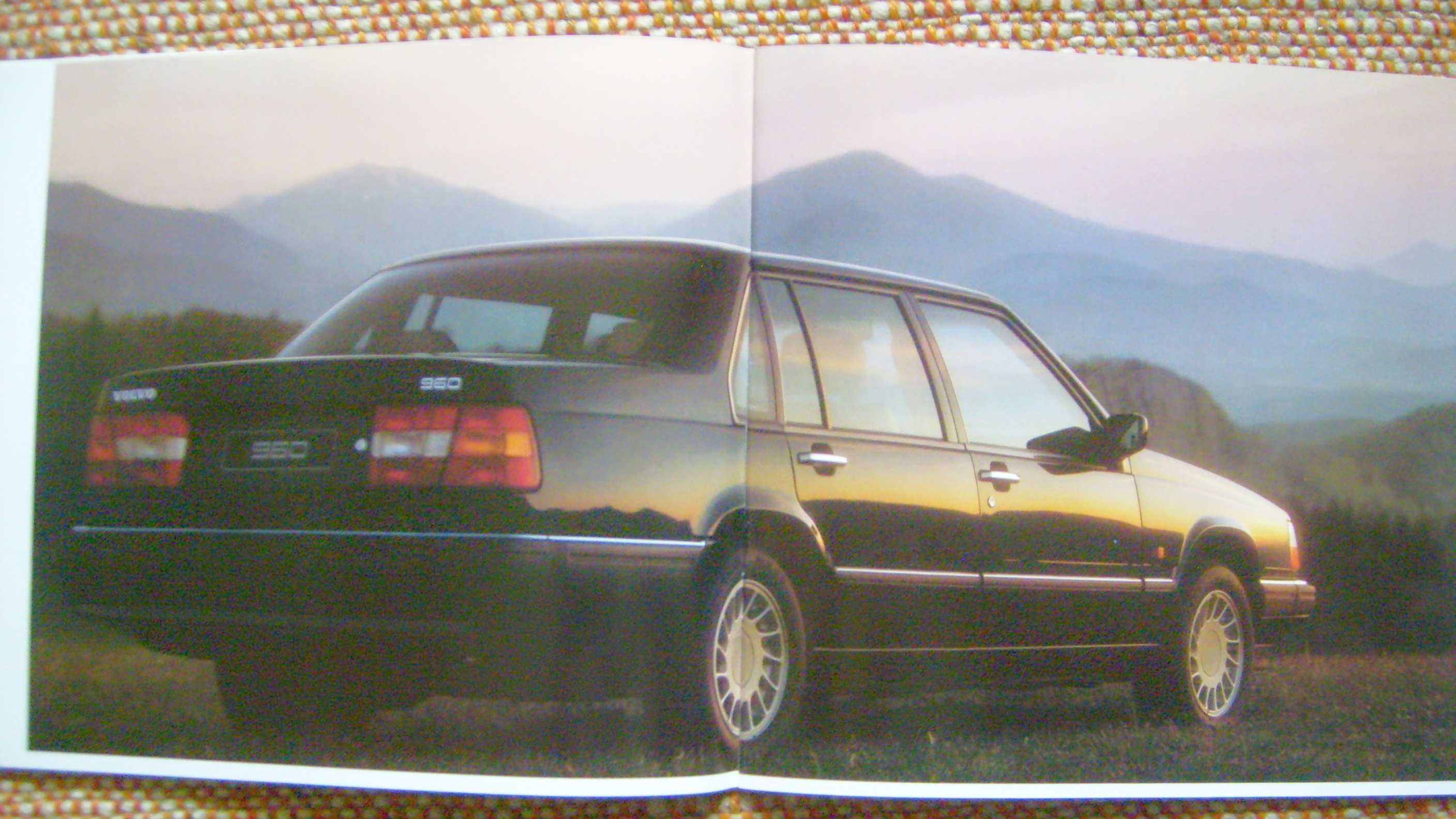 VOLVO 960 Limousine & Kombi '91 / prospekt 44 strony, stan BDB