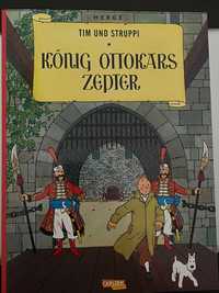 Livro do Tintin em Lingua Alema (novo)