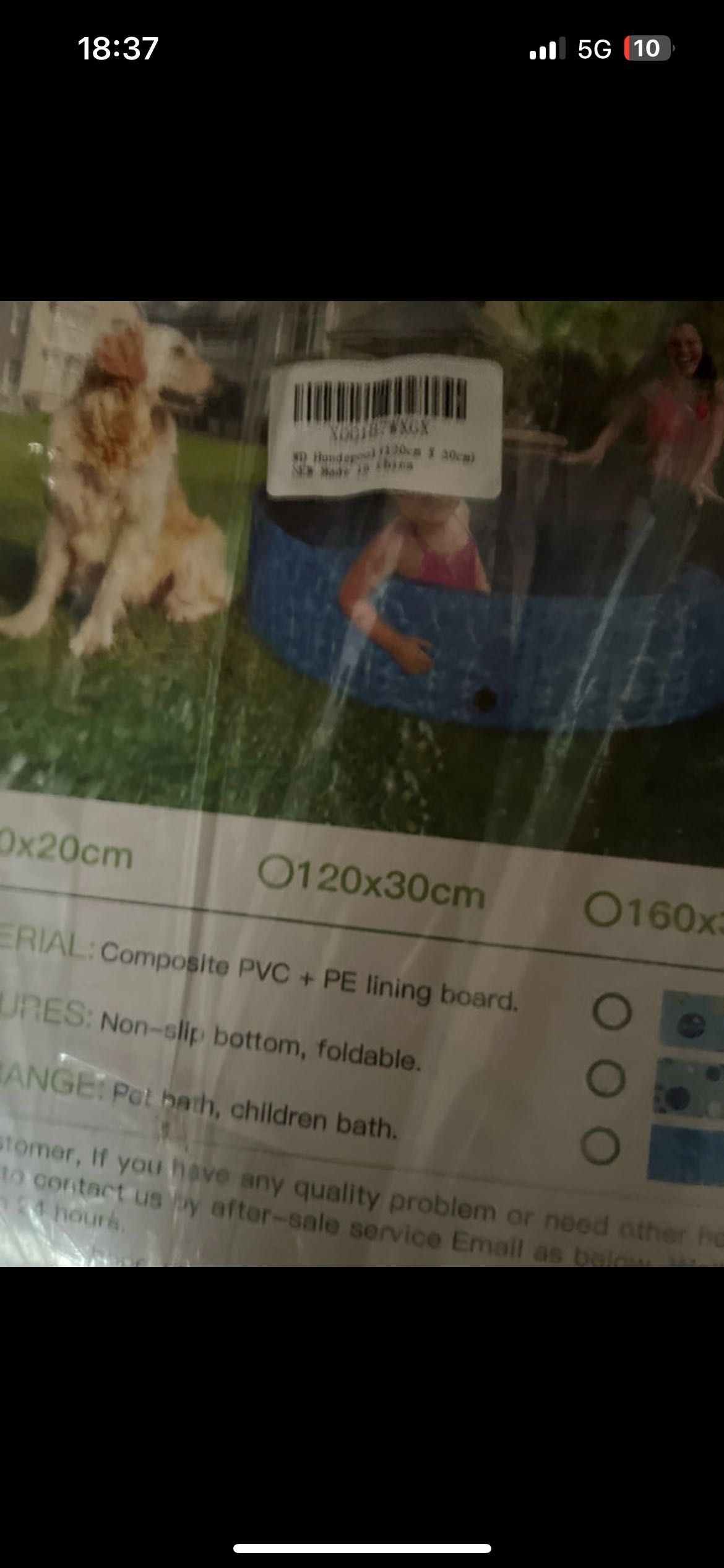 Piscina para criança