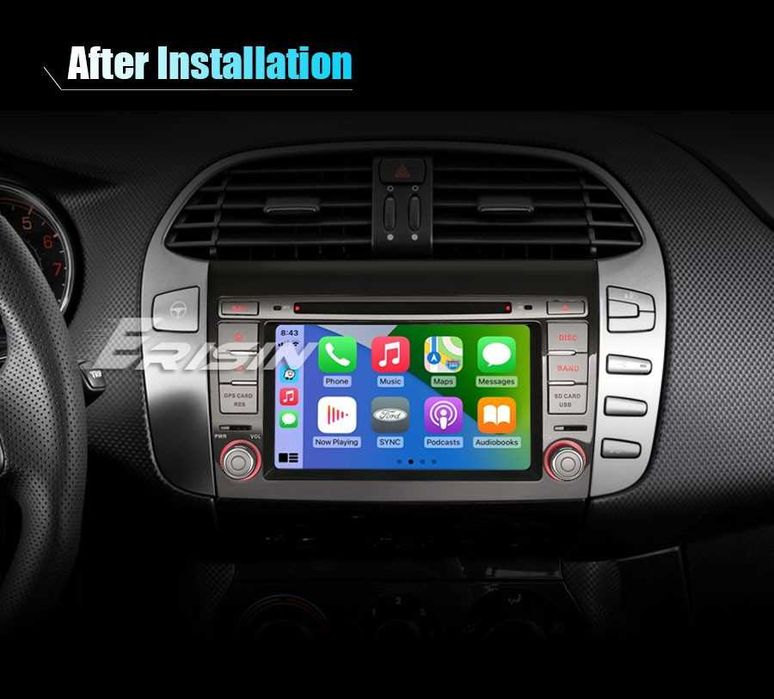 Fiat Bravo Radio FM RDS DAB+ Android CarPlay DVD CD MP3 WiFi USB GPS