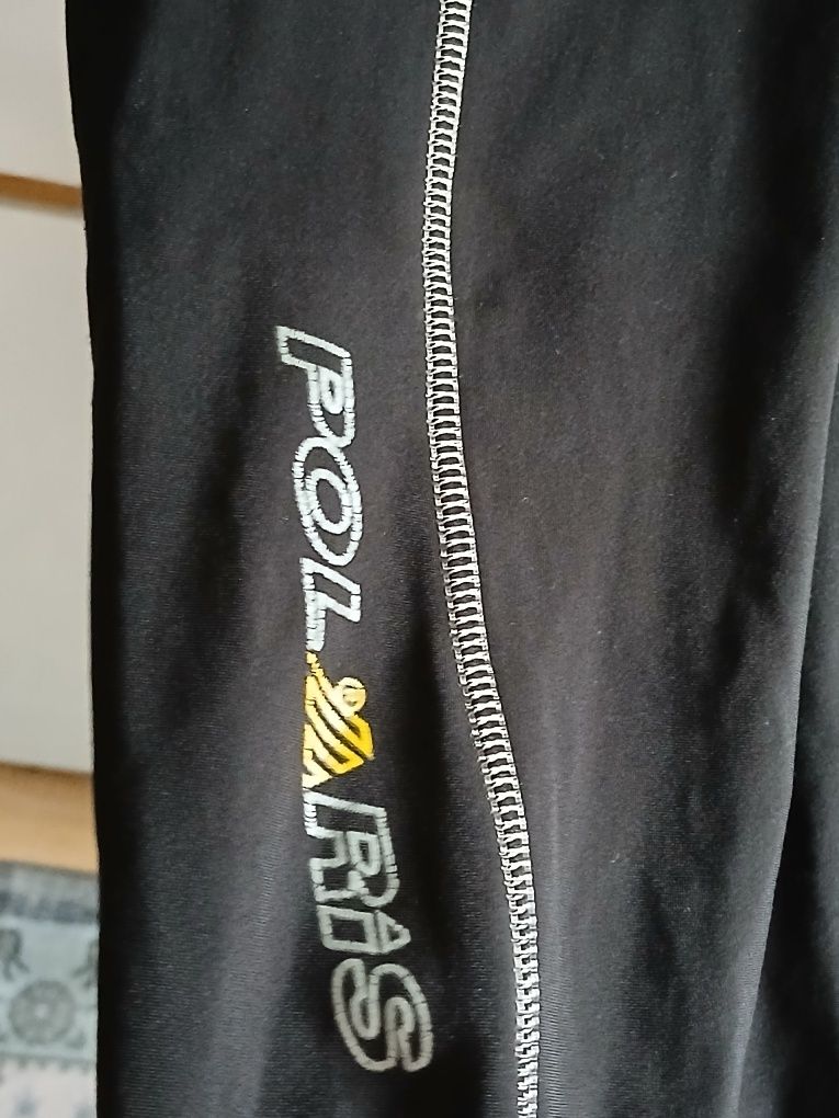 Leginsy rowerowe rybaczki z wkładką Polaris rozmiar M