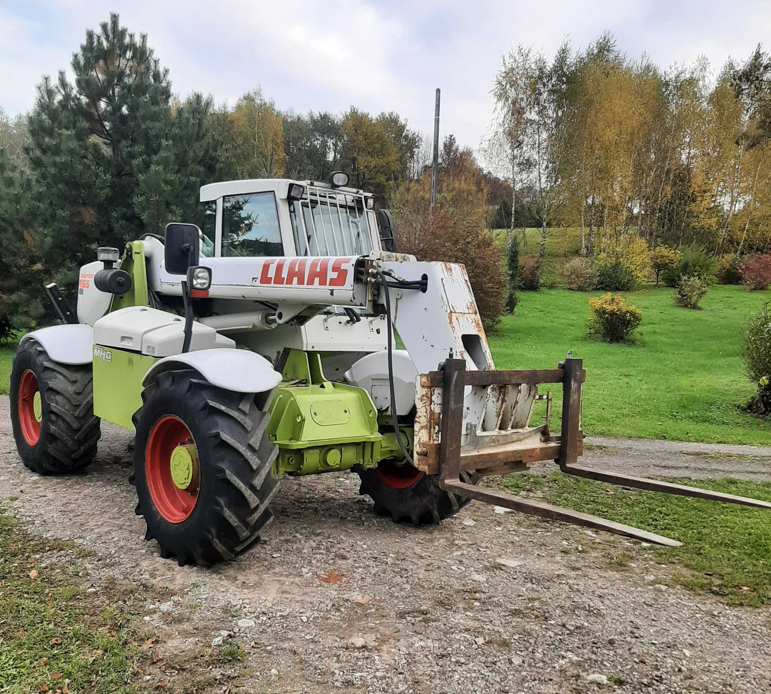 Ładowarka teleskopowa Claas Ranger 965 Zamiana